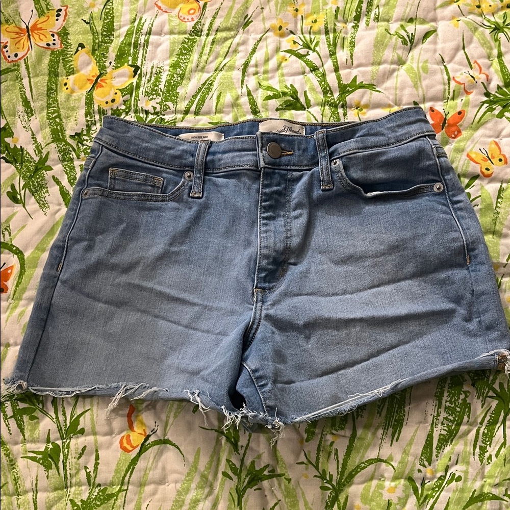 Denim Blue Women's Shorts